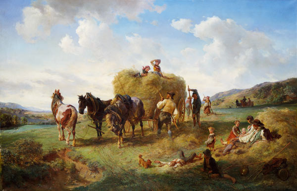 The Hay Harvest from Hermann Kauffmann