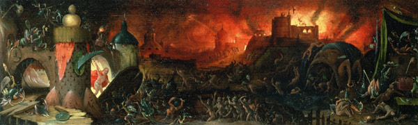 The Harrowing of Hell from Herri met de Bles