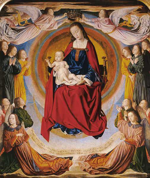 The virgin with the child and founders