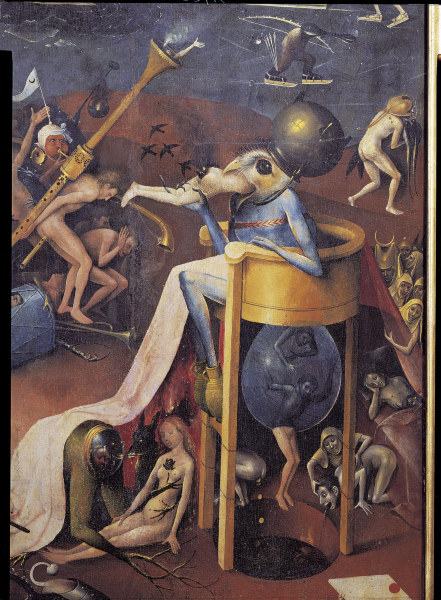 Bosch, Garden of Earthly Delights,Detail from Hieronymus Bosch