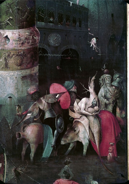 The Temptation of Saint Anthony (Detail of central panel of a triptych) from Hieronymus Bosch