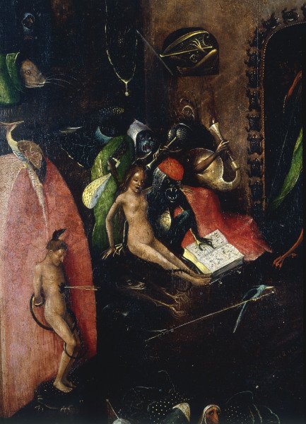 H.Bosch / Hell / Detail / Ptg./ C15/16 from Hieronymus Bosch