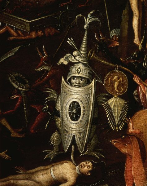 JS after Bosch (?) / Hell / Detail from Hieronymus Bosch