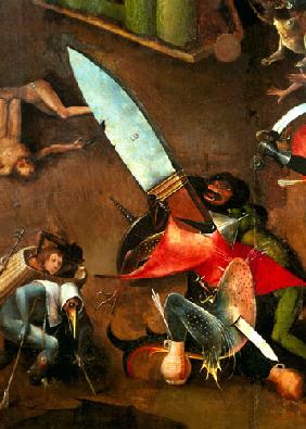 The Last Judgement (Altarpiece): Detail of the Dagger