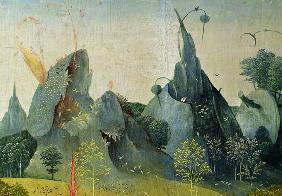 The Garden of Eden, detail from the right panel of The Garden of Earthly Delights