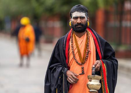 Yogi from Pasupatinath temple, Nepal