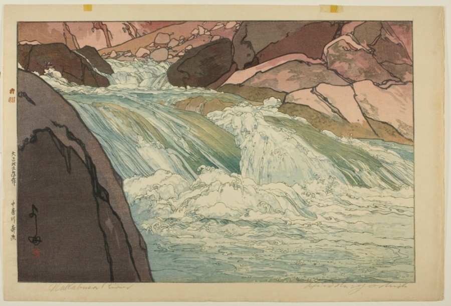 Nakabusa River Rapids from Yoshida Hiroshi