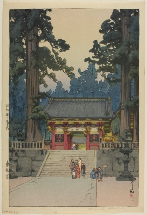 Toshogu Shrine (Toshogu) from Yoshida Hiroshi
