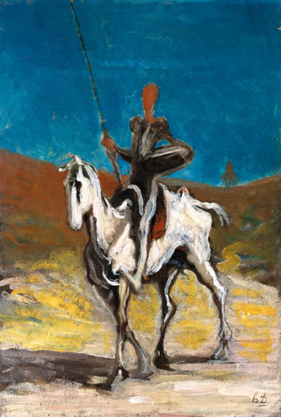 Cervantes, Don Quixote / Ptg.by Daumier from Honoré Daumier