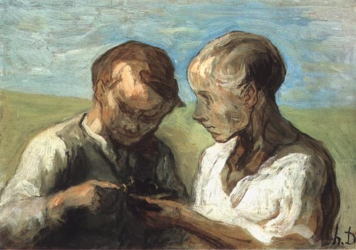 Dénicheurs de nids from Honoré Daumier