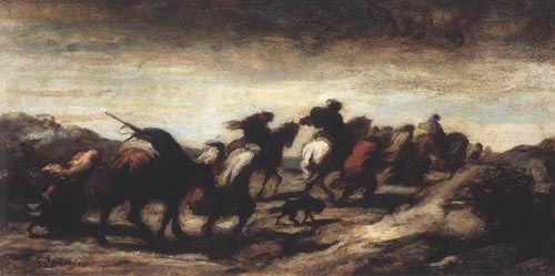 Le's Fugitifs from Honoré Daumier