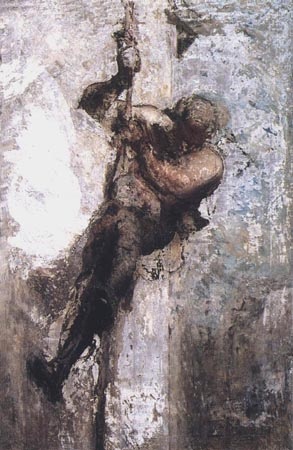 L ' Homme at La corde from Honoré Daumier