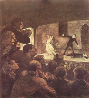 Melodrama from Honoré Daumier