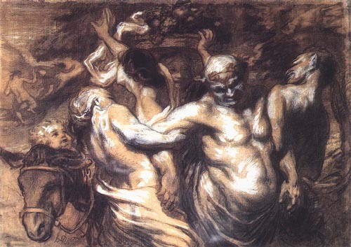 Silène from Honoré Daumier