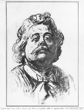 Portrait of the sculptor Albert Ernest Carrier-Belleuse