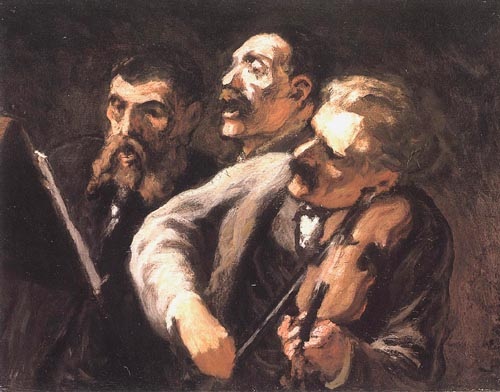 Trio this ' amateur from Honoré Daumier