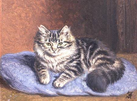 The Blue Cushion from Horatio Henry Couldery