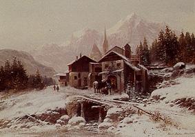 Village smithy in the mountains from Horst Hacker