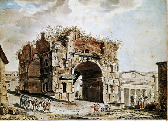 Roman Ruins from Hubert Robert