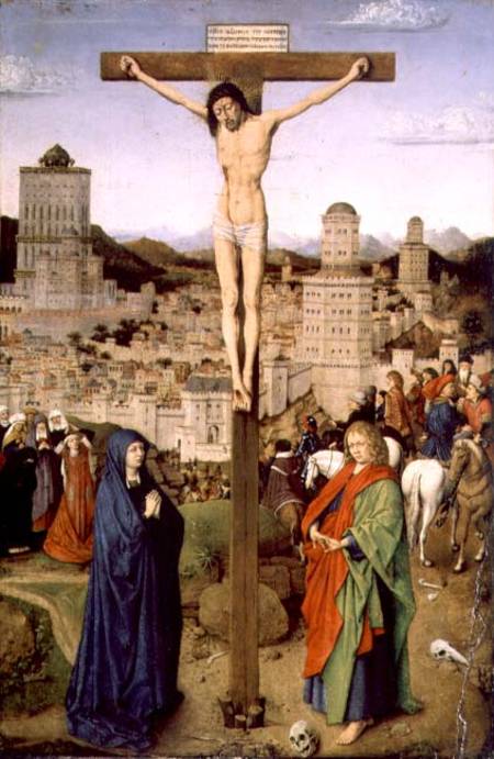 The Crucifixion from Hubert van Eyck