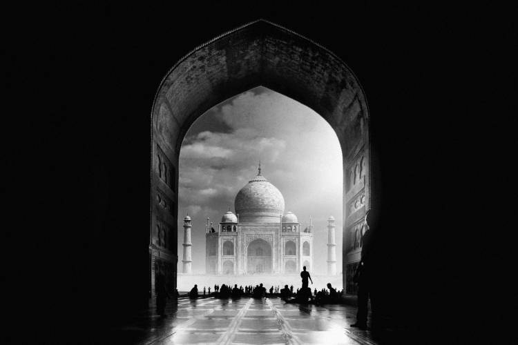 Taj Mahal from Hussain Buhligaha
