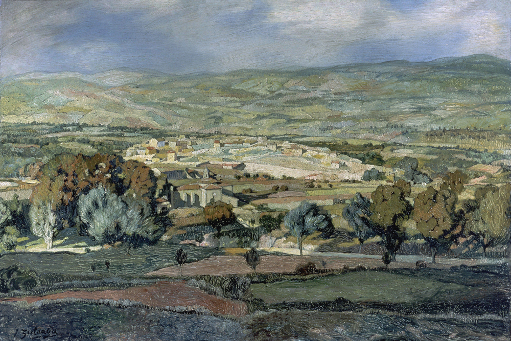 Landscape in Alhama from Ignazio Zuloaga