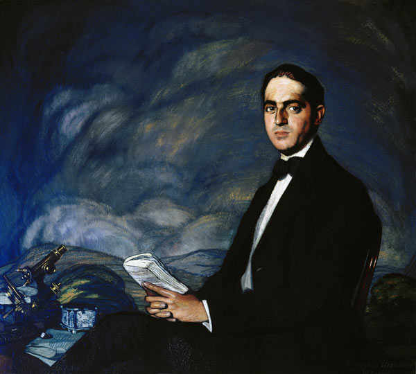Portrait of Gregorio Marañón from Ignazio Zuloaga