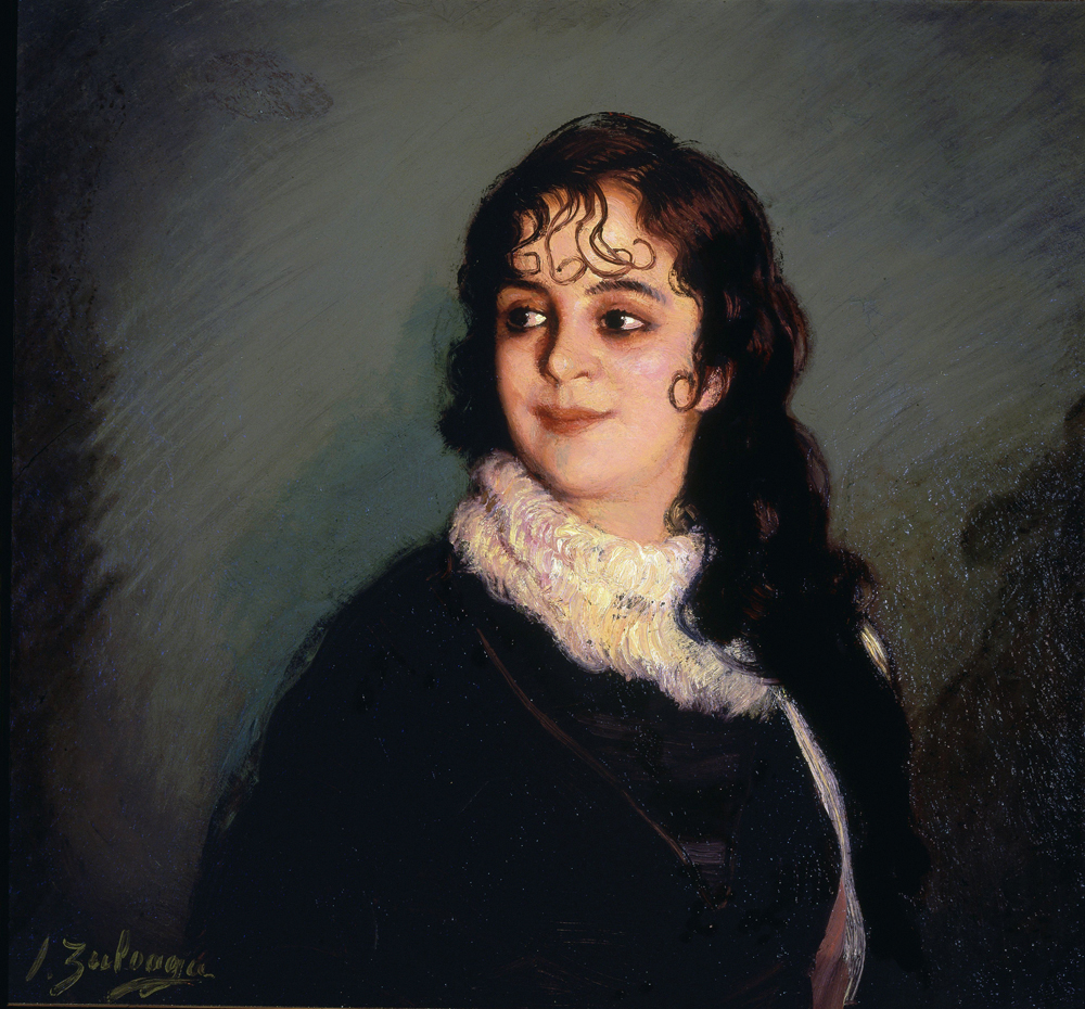 Portrait of a Girl with Curls from Ignazio Zuloaga