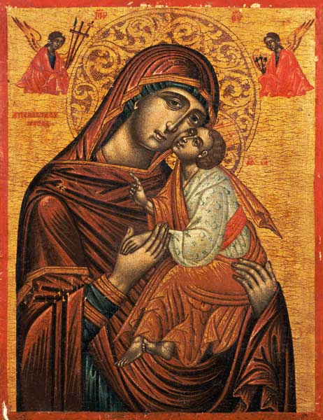 Passion Mother of God from Ikone (russisch)