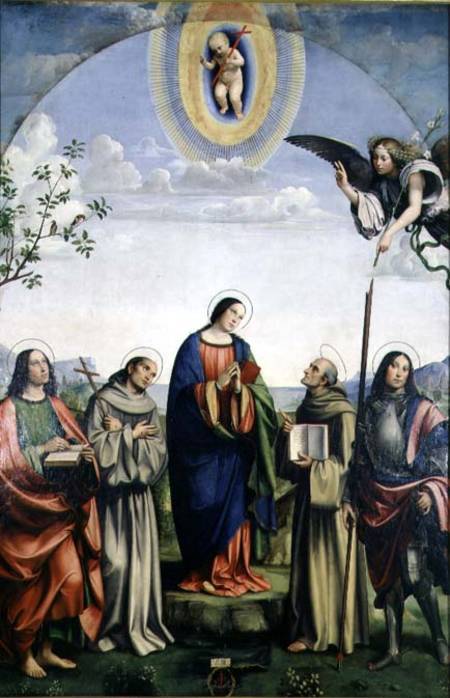Annunciation and Saints from Il Francia