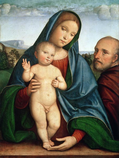 Holy Family (panel) from Il Francia