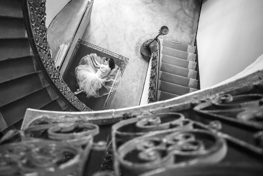 Down in a world of stairs from Ileana Bosogea-Tudor