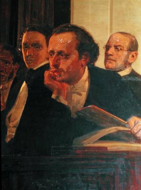 Michal Kleopas Oginski (1765-1833), Frederic Chopin (1810-49) and Stanislaw Moniuszko (1819-72), fro from Ilja Efimowitsch Repin