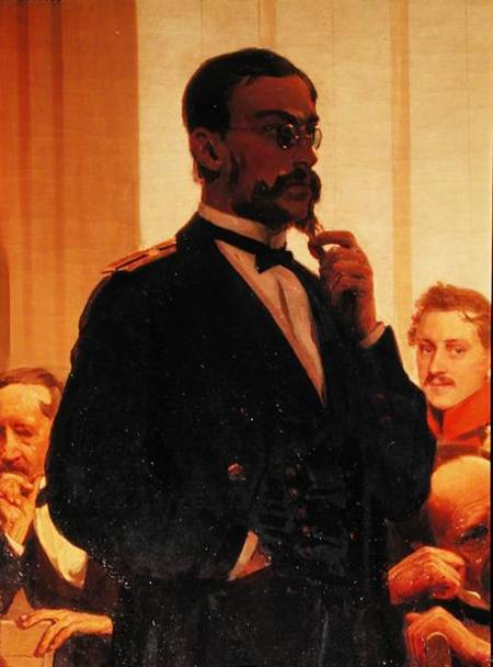Nikolai Andreyevich Rimsky-Korsakov (1844-1908), from Slavonic Composers from Ilja Efimowitsch Repin
