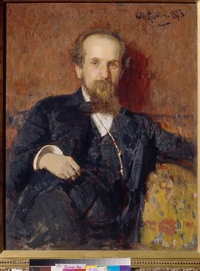 Portrait of the artist Pavel P. Chistyakov (1832-1919)