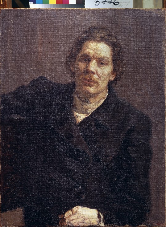 Portrait of the author Maxim Gorky (1868-1939) from Ilja Efimowitsch Repin