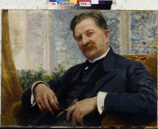Portrait of Y.M. Vengerov from Ilja Efimowitsch Repin