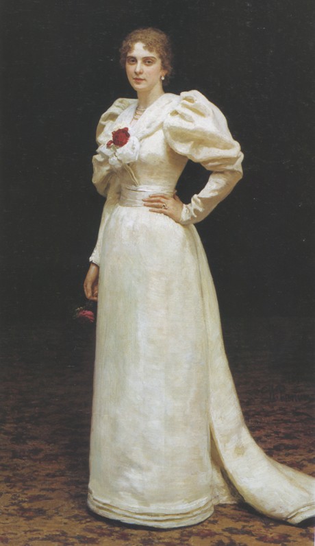 Portrait of Lyudmila Petrovna Steinheil from Ilja Efimowitsch Repin