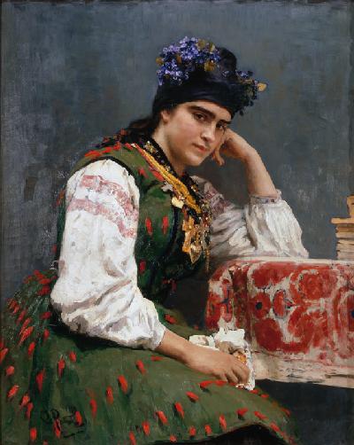 Portrait of Sofia Dragomirova-Lukomskaya