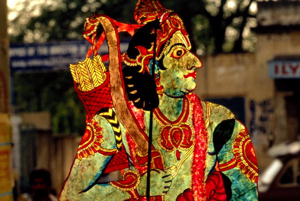 Figure of the God Rama  from Indian School