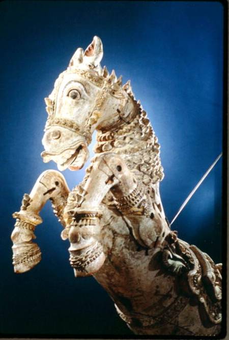 Horse, from Ritual Temple Chariot from Indian School