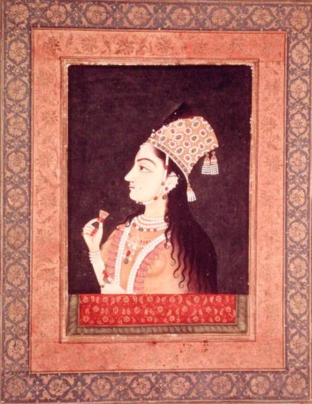 Portrait of a Princess from Indian School