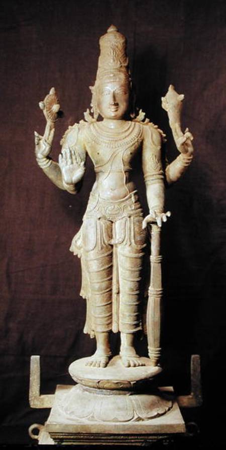 Vishnu, Late Chola from Indian School