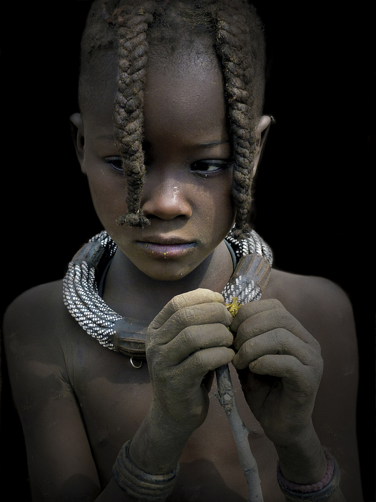 Himba little girl from Irene Perovich