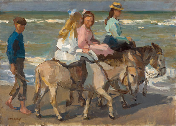 Donkey riding from Isaac Israels