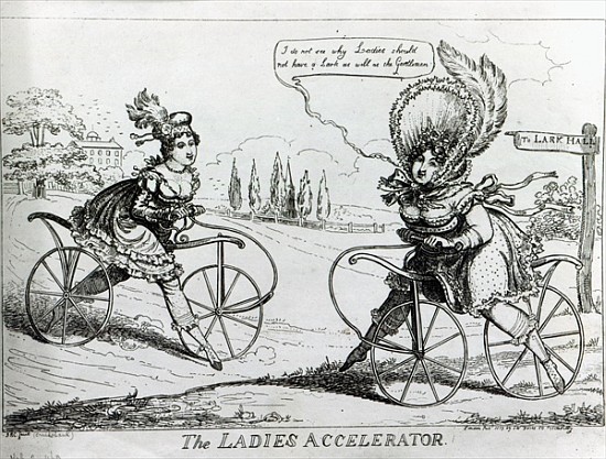 The Ladies Accelerator from Isaac Robert Cruikshank