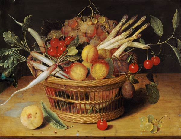 Vegetables and fruit still life from Isaak Soreau