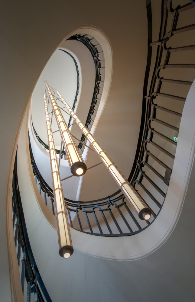 Stairs with lights from Isabelle DUPONT