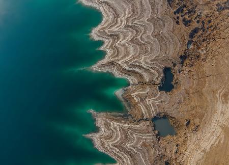 dead sea from above