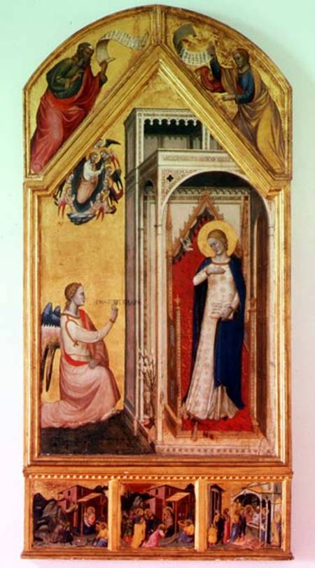 The Annunciation from Italian pictural school